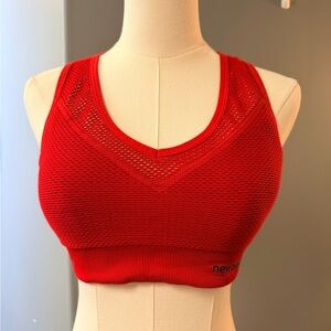 New Balance Seamless Sports Bra – Red (L/G)